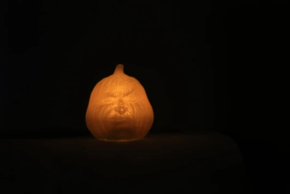 Mini Huysuz Kabak LED Dekorasyon (Plastik Aparattır!!!)