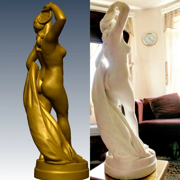 Byr Bacchante, Jean Jules Pendariès (arşiv kalitesi) (Plastik Aparattır!!!) 3D - 3