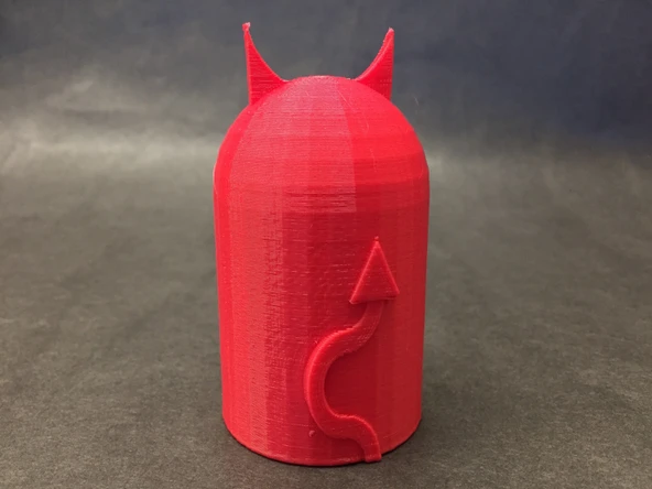 Byr Çay Işığı Şeytanı (Sadece Plastik Aparattır!!!) 3D - 3