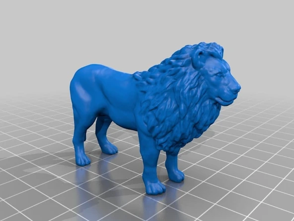 Aslan 3D verileri (Plastik Aparattır!!!)