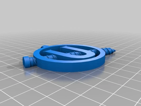 Byr Holtzmann'ın Kolye Kolye - Ghostbusters 2016 - Dönmüş Döngü (Sadece Plastik Aparattır!!!) 3D ürün görseli