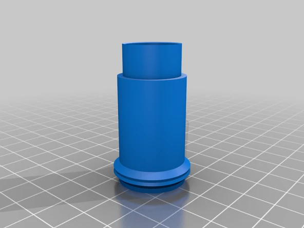 Byr Flüt için ucuz B-ayak (Sadece Plastik Aparattır!!!) 3D - 4