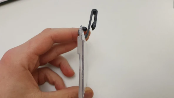 Byr Rozet Tutucu Gömlek Cep Klipsi (Plastik Aparattır!!!) 3D - 4