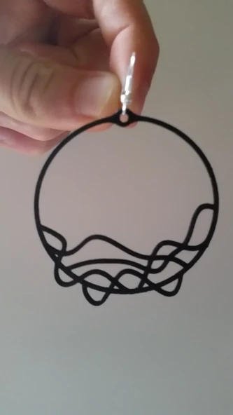 Byr Tel küpe kolye (Plastik Aparattır!!!) 3D - Resim 4