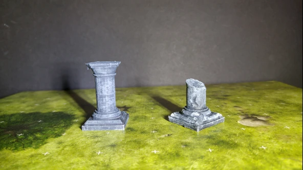 Byr OpenForge Sütunu - Kırık (Sadece Plastik Aparattır!!!) 3D - 2