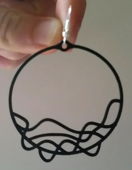 Byr Tel küpe kolye (Plastik Aparattır!!!) 3D - Resim 3