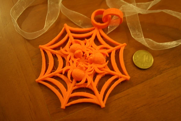 Byr Örümcek Kolye (Sadece Plastik Aparattır!!!) 3D - Resim 2