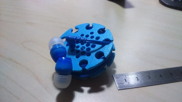 Yuvarlak kulaklık sarıcı (Plastik Aparattır!!!)