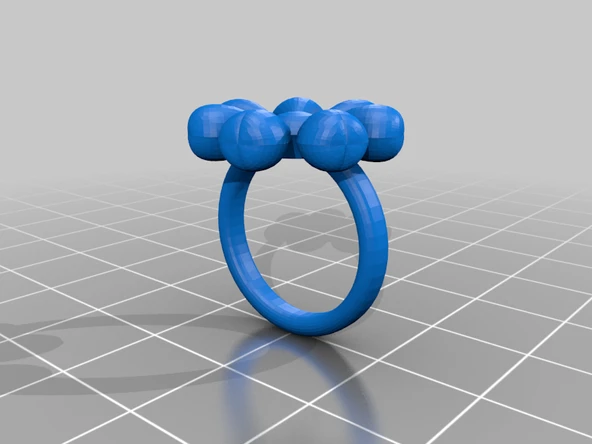 Byr Çiçek şeklinde yüzük (Plastik Aparattır!!!) 3D - Resim 3