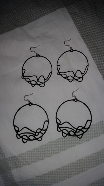 Byr Tel küpe kolye (Plastik Aparattır!!!) 3D - Resim 5