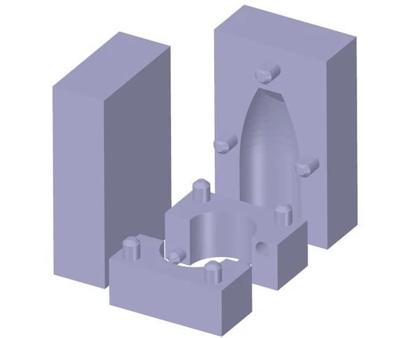 Byr Ruj Kalıp DIY - Kendi Kendini Yapma Güvenliği Ruj Kalıbı (Sadece Plastik Aparattır!!!) 3D - 3