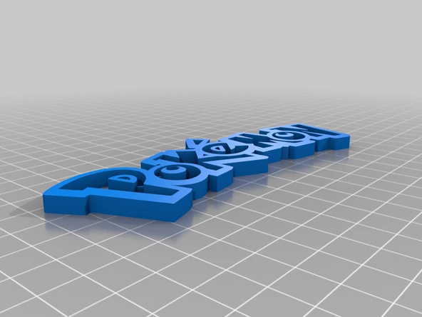 Byr pokemon logosu (Sadece Plastik Aparattır!!!) 3D - Resim 3