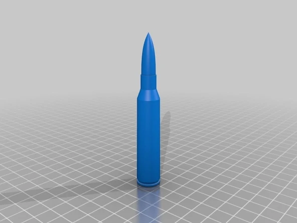 Byr 0,338 Lapua Magnum (Sadece Plastik Aparattır!!!) 3D ürün görseli