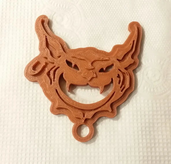 Cheshire Kedisi anahtarlık (Plastik Aparattır!!!)