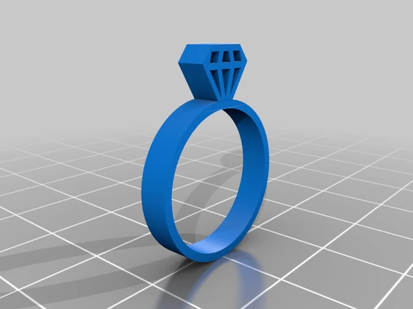 Byr Elmas yüzük (Plastik Aparattır!!!) 3D - Resim 4