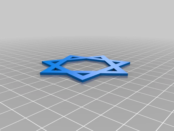 Byr Geniş heptagram kolye (Plastik Aparattır!!!) 3D - Resim 3