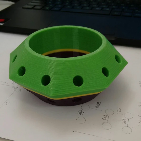 Byr Kalın bilezik (Sadece Plastik Aparattır!!!) 3D - Resim 3