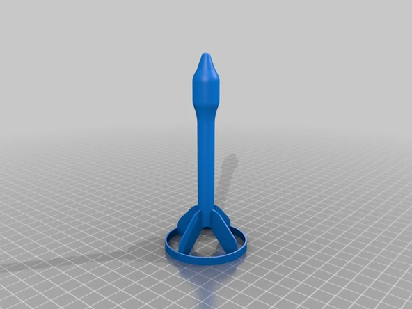 Byr Roket Bilimi - Konserve Hava Roketi (Sadece Plastik Aparattır!!!) 3D - Resim 4