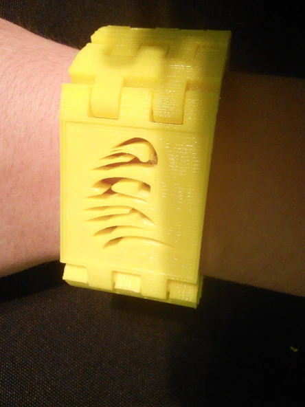 Byr Özelleştirilebilir bilezik montaj gerektirmez (Sadece Plastik Aparattır!!!) 3D - Resim 3