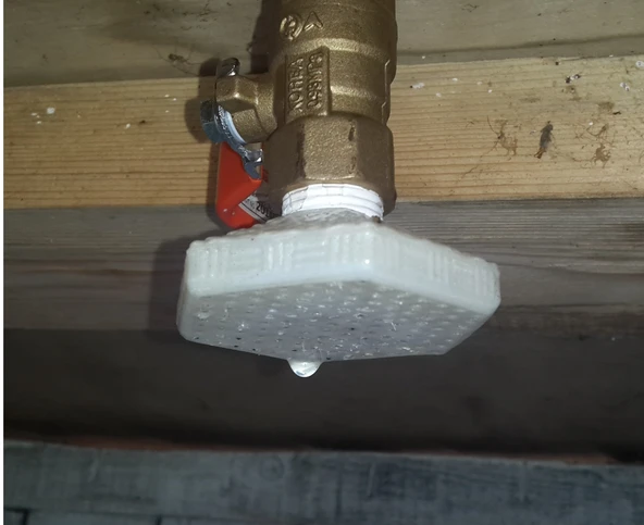 Byr Duş Başlığı 1/2' (Sadece Plastik Aparattır!!!) 3D - Resim 2