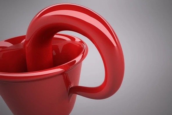 Byr Klein Çay Kupası (Sadece Plastik Aparattır!!!) 3D