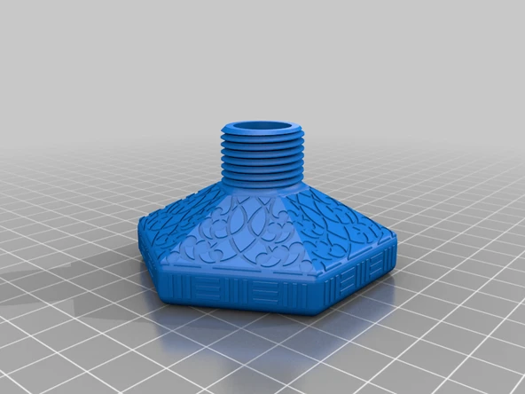 Byr Duş Başlığı 1/2' (Sadece Plastik Aparattır!!!) 3D - Resim 3