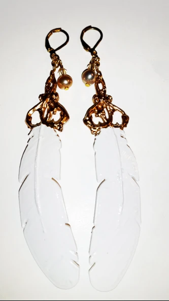 Byr Tüy Telkari Küpe (Sadece Plastik Aparattır!!!) 3D - 3