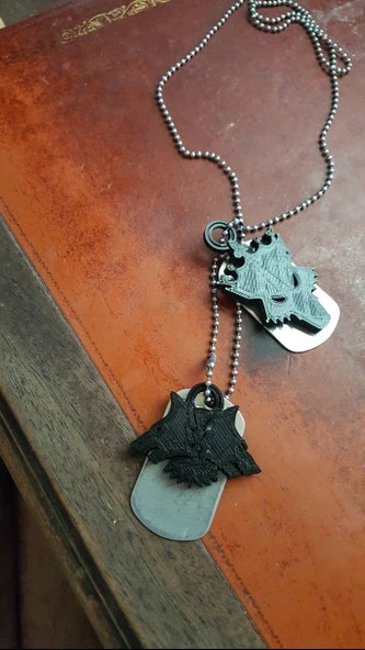 Byr Wolfking1985 Madalyon (Plastik Aparattır!!!) 3D - Resim 2