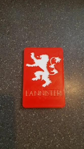Byr Lannister Evi Kartı - AGoT LCG (Sadece Plastik Aparattır!!!) 3D - Resim 3