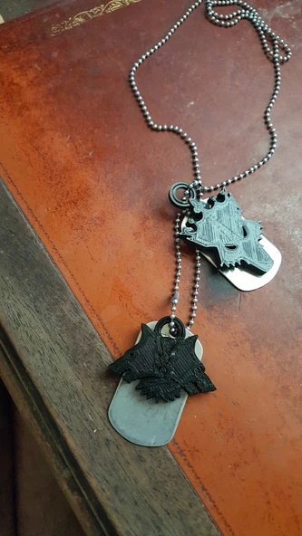 Byr Wolfking1985 Madalyon (Plastik Aparattır!!!) 3D ürün görseli