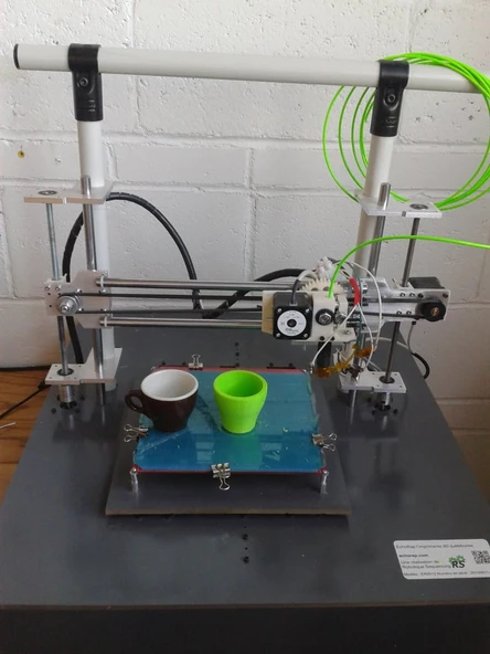 Byr Küçük espresso fincan (Sadece Plastik Aparattır!!!) 3D