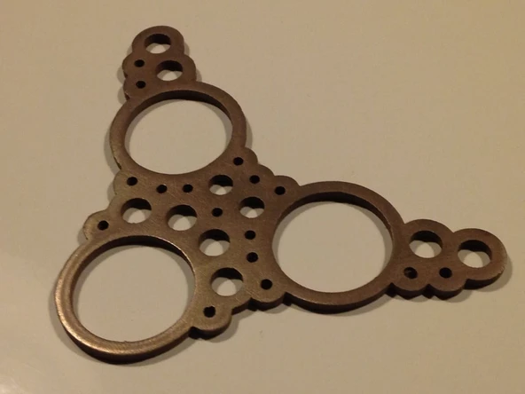 Byr Grafik Kolye - Daireler (Sadece Plastik Aparattır!!!) 3D ürün görseli