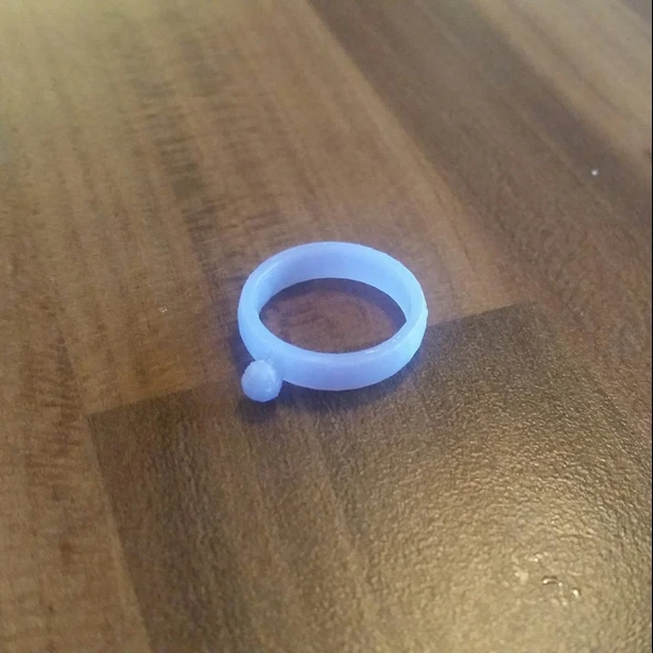 Byr Elmas yüzük 15mm (Plastik Aparattır!!!) 3D - Resim 3