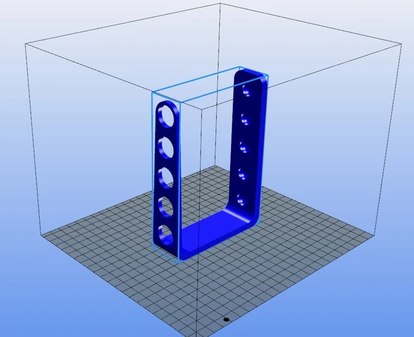 Byr Beş diş fırçası standı (Sadece Plastik Aparattır!!!) 3D - 3