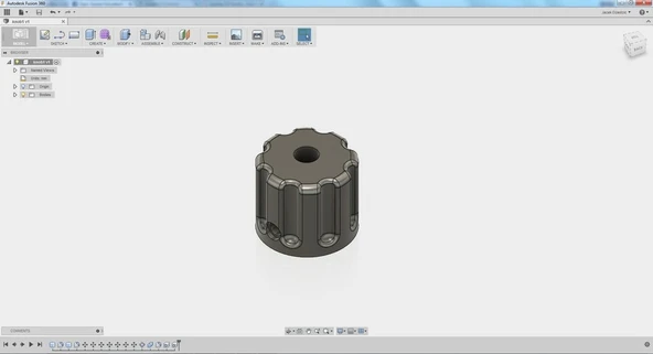 Byr Efis Düğmesi Boeing 737 Kokpit (Sadece Plastik Aparattır!!!) 3D ürün görseli