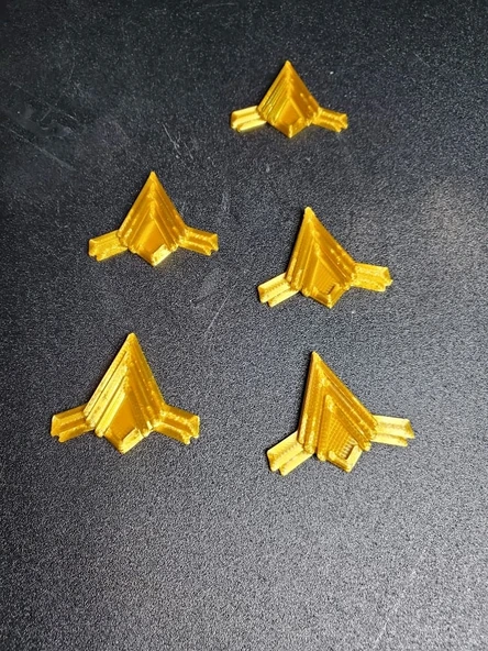 Byr Battlestar Galactica'dan CAG rozeti (Plastik Aparattır!!!) 3D - Resim 3