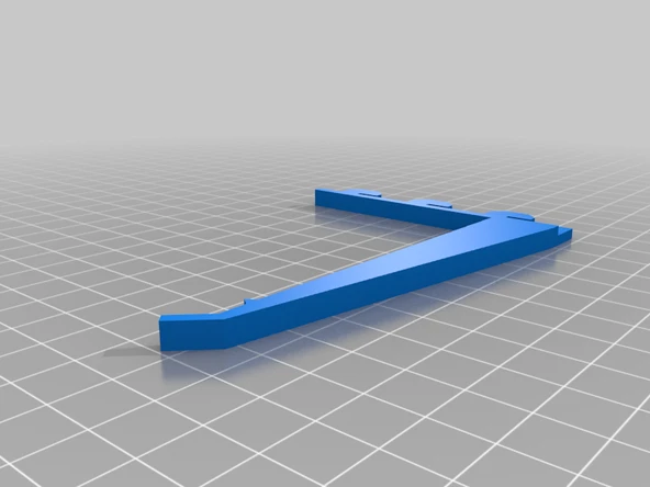 Byr Kabin teraryum kancası (Sadece Plastik Aparattır!!!) 3D - 4
