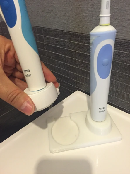 Byr 2 Oral-B diş fırçası için taban (Sadece Plastik Aparattır!!!) 3D - Resim 3