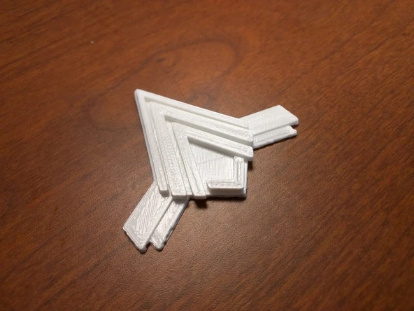 Byr Battlestar Galactica'dan CAG rozeti (Plastik Aparattır!!!) 3D - Resim 4