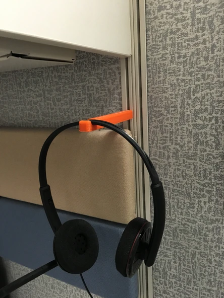 Byr Kabin kulaklık kancası (Sadece Plastik Aparattır!!!) 3D - Resim 3