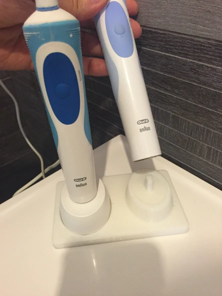 Byr 2 Oral-B diş fırçası için taban (Sadece Plastik Aparattır!!!) 3D - Resim 4