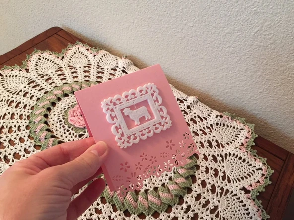 Byr Koyunlu küçük Viktorya dönemi çerçevesi (Sadece Plastik Aparattır!!!) 3D ürün görseli