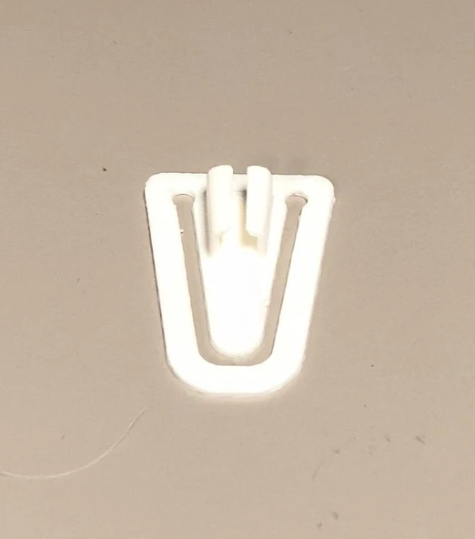 Byr Elma Kulak Tomurcuk Gömlek Klipsi (Plastik Aparattır!!!) 3D - 2