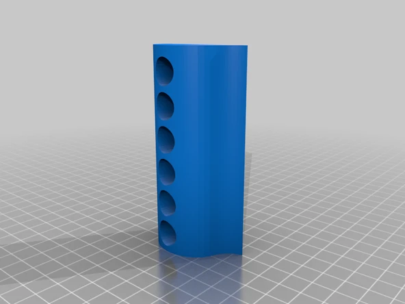 Byr Parfüm test standı (Sadece Plastik Aparattır!!!) 3D - 3