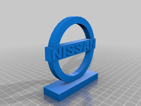 Byr Nissan Logosu (Sadece Plastik Aparattır!!!) 3D ürün görseli