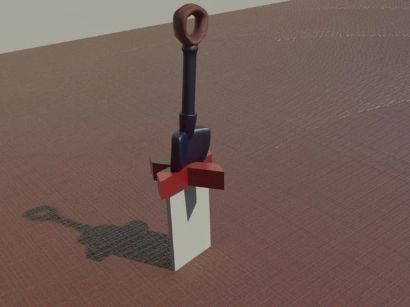 Byr Yer imi "X noktayı işaretler" (Sadece Plastik Aparattır!!!) 3D - Resim 2