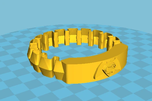 Byr Batman vs Superman Bilezikler (Plastik Aparattır!!!) 3D - Resim 3