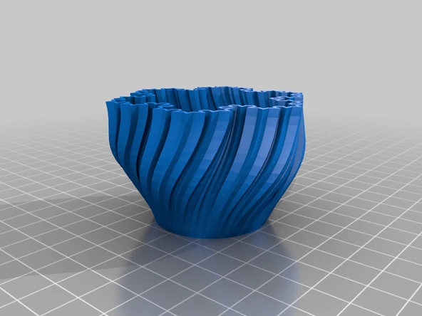 Byr 4cm Çay Işığı (Sadece Plastik Aparattır!!!) 3D - 3