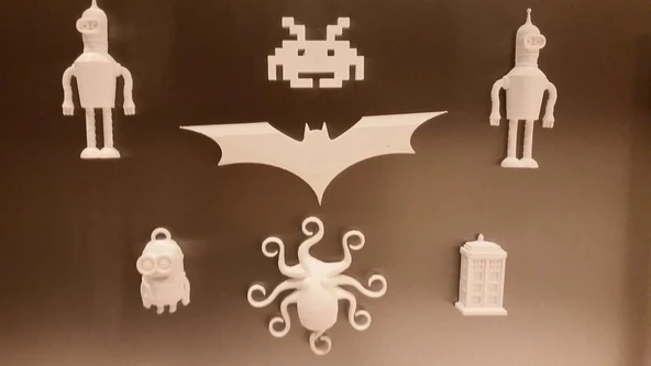 Byr Bender Buzdolabı Mıknatısı (Sadece Plastik Aparattır!!!) 3D ürün görseli