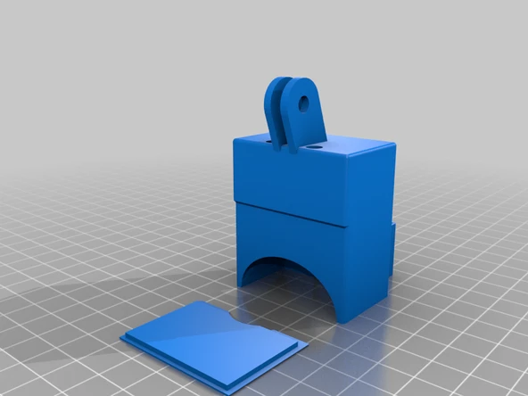 Byr Monte Edilebilir GoPro Gimbal (Sadece Plastik Aparattır!!!) 3D - Resim 3